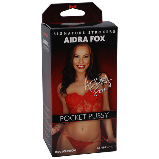 Signature Strokers Aidra Fox ULTRASKYN Pocket Pussy Tan