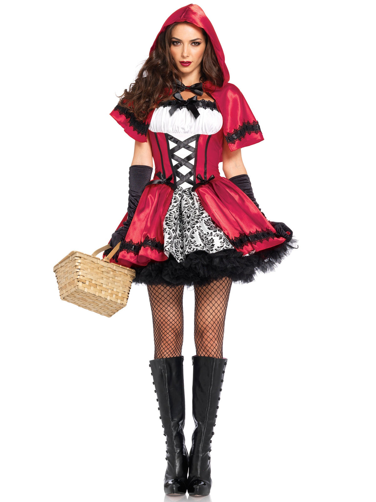 Gothic Red Riding Hood Costume - 85230     09601