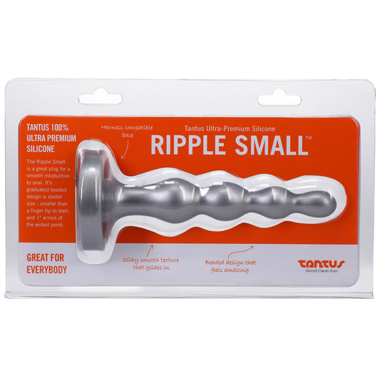 TANTUS RIPPLE SMALL 8 IN. ANAL BEADS DILDO FIRM