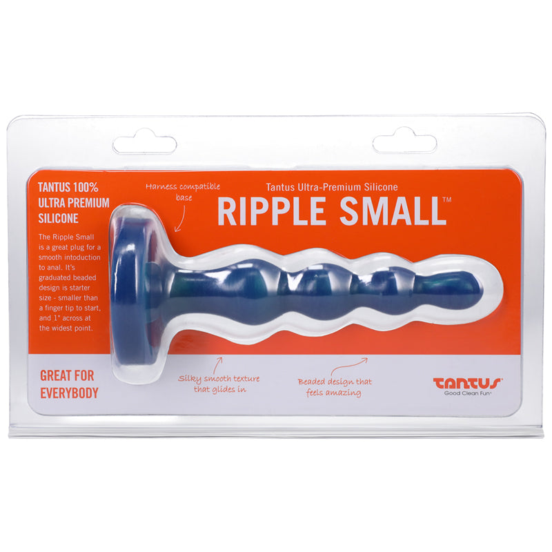 TANTUS RIPPLE SMALL 8 IN. ANAL BEADS DILDO FIRM