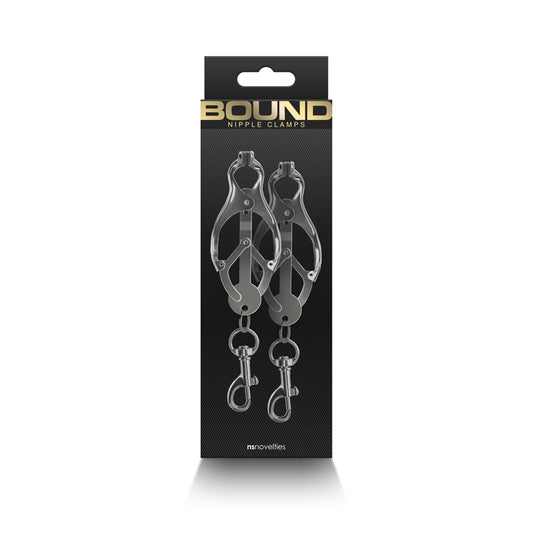 Bound Nipple Clamps C3 Gunmetal