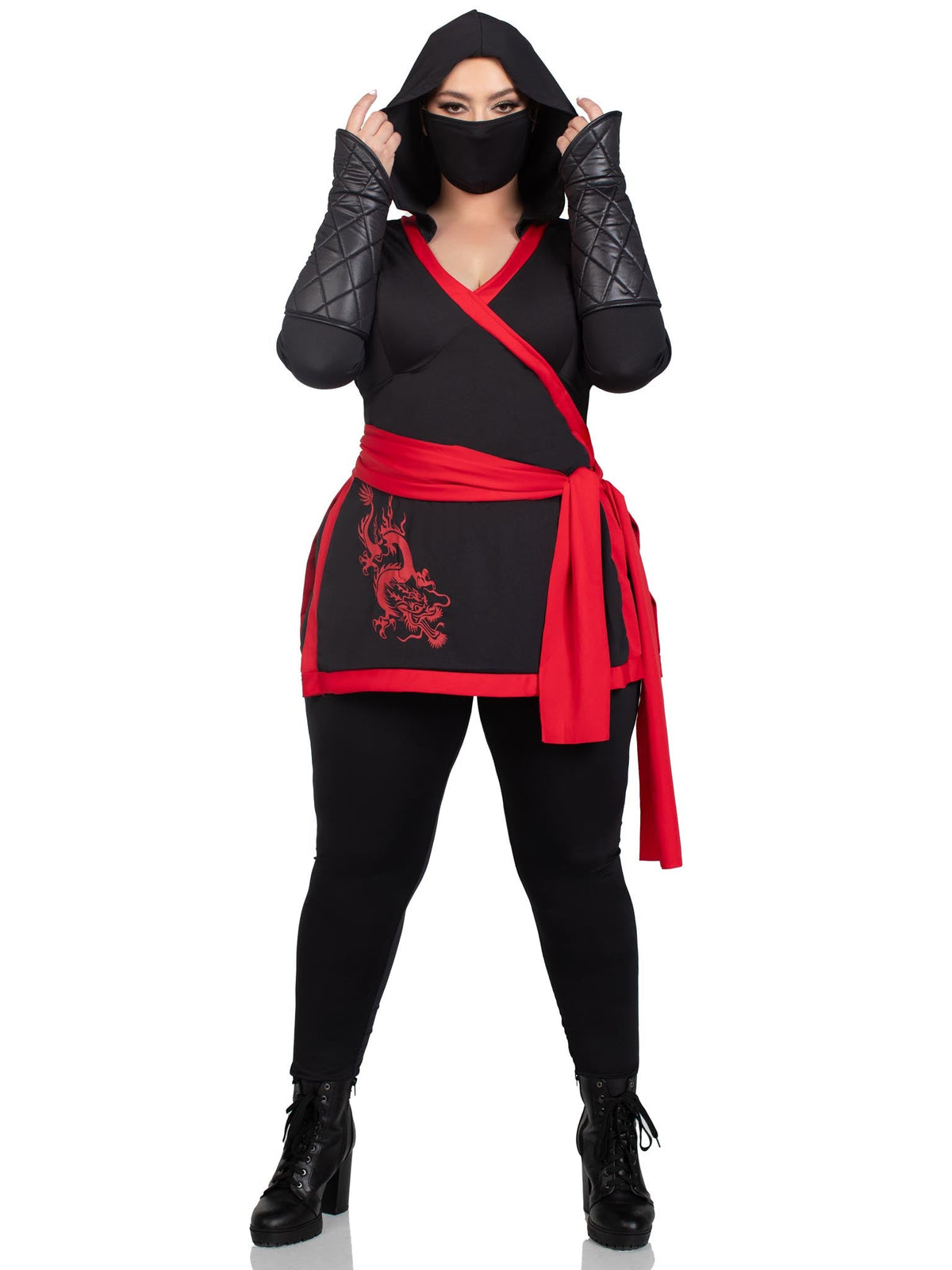 Plus Ninja Assassin Costume - 85422X    01108