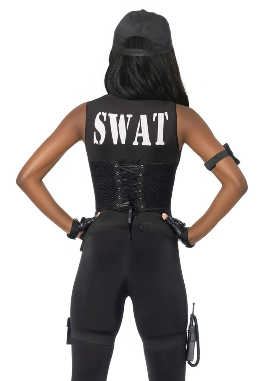 Deluxe SWAT Commander Costume - SK85463   00125