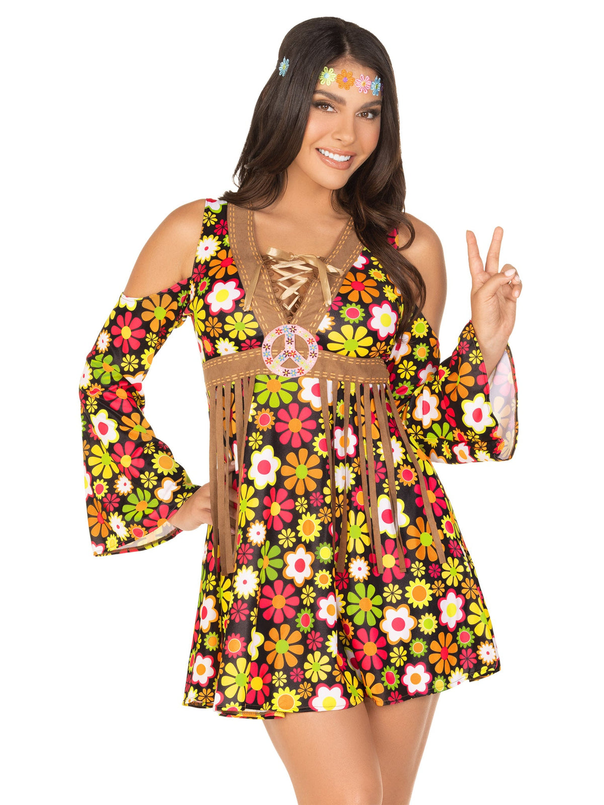Starflower Hippie Dress Costume - SK85610   10125