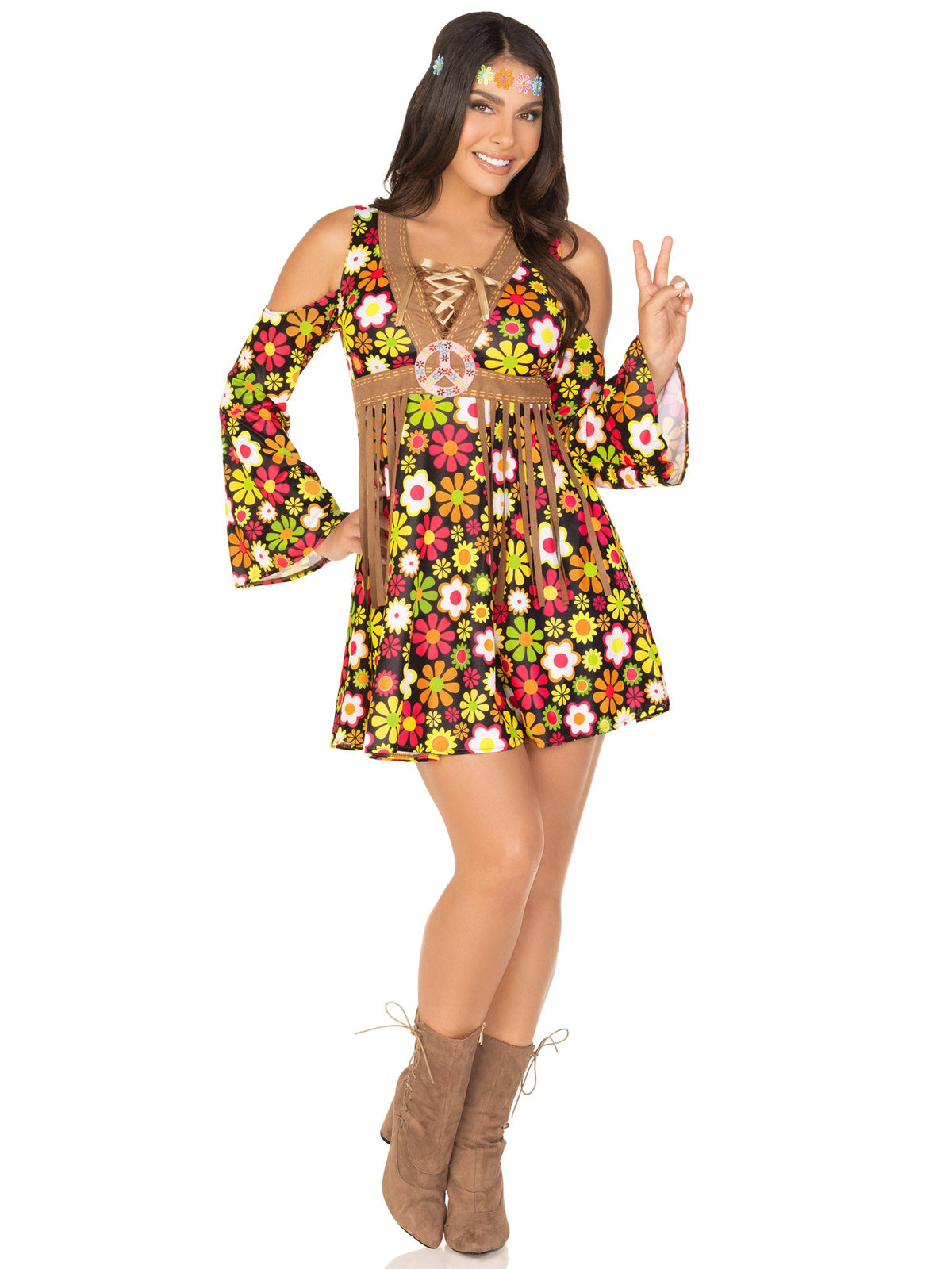 Starflower Hippie Dress Costume - SK85610   10125
