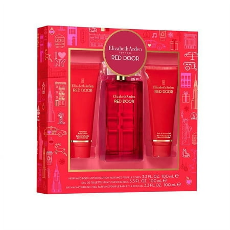 RED DOOR 3PCS SET, WOMEN'S GIFT SET