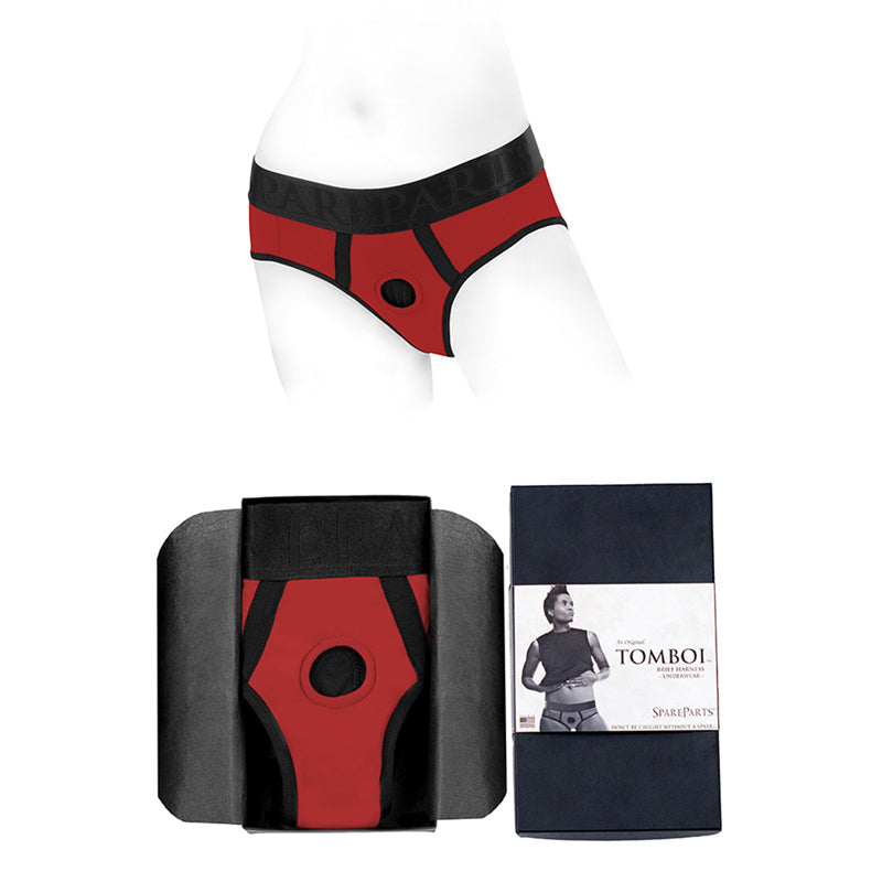 SpareParts Tomboi Nylon Briefs Harness