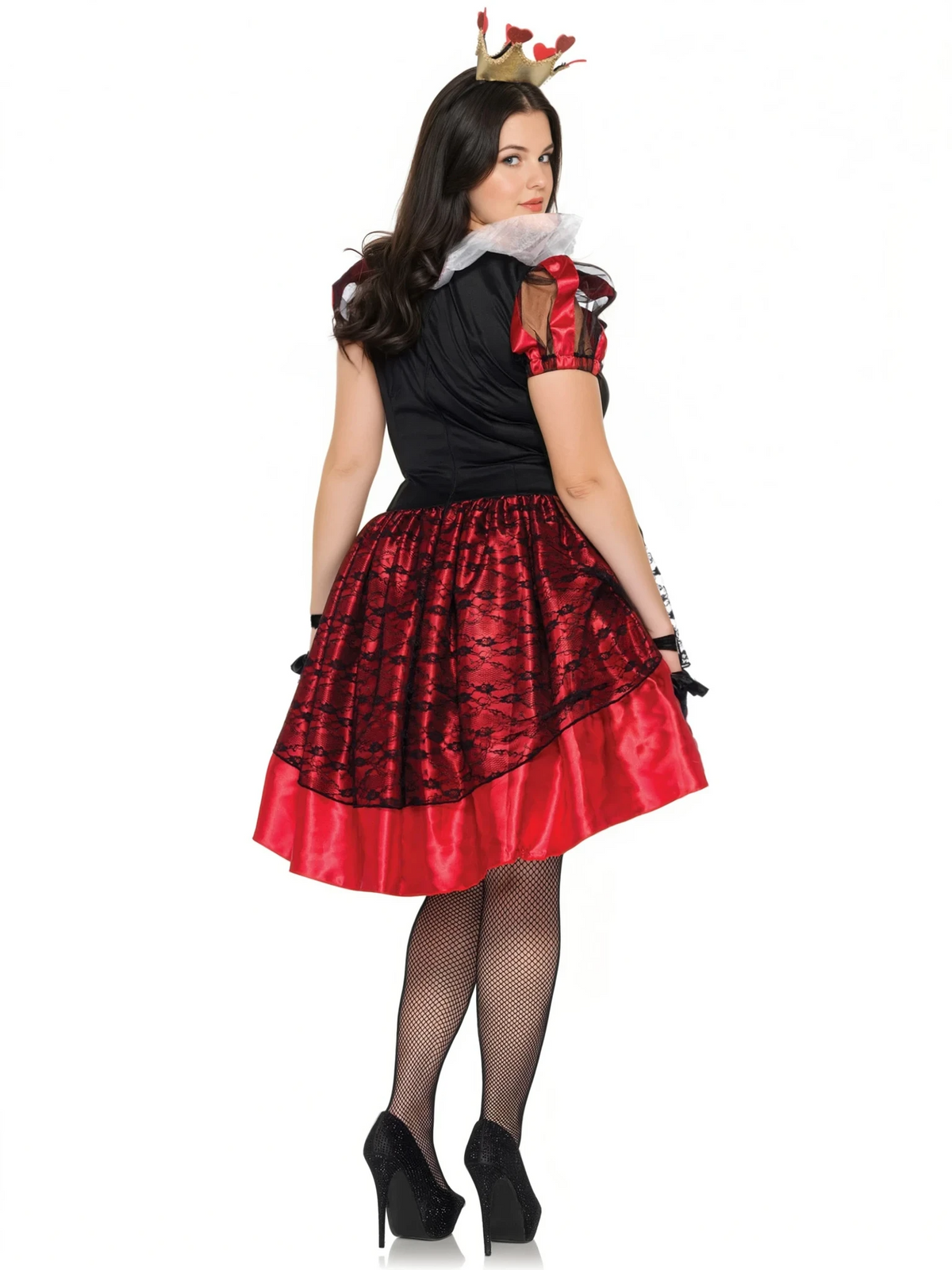 Plus Royal Red Queen Costume - 86166X    01108