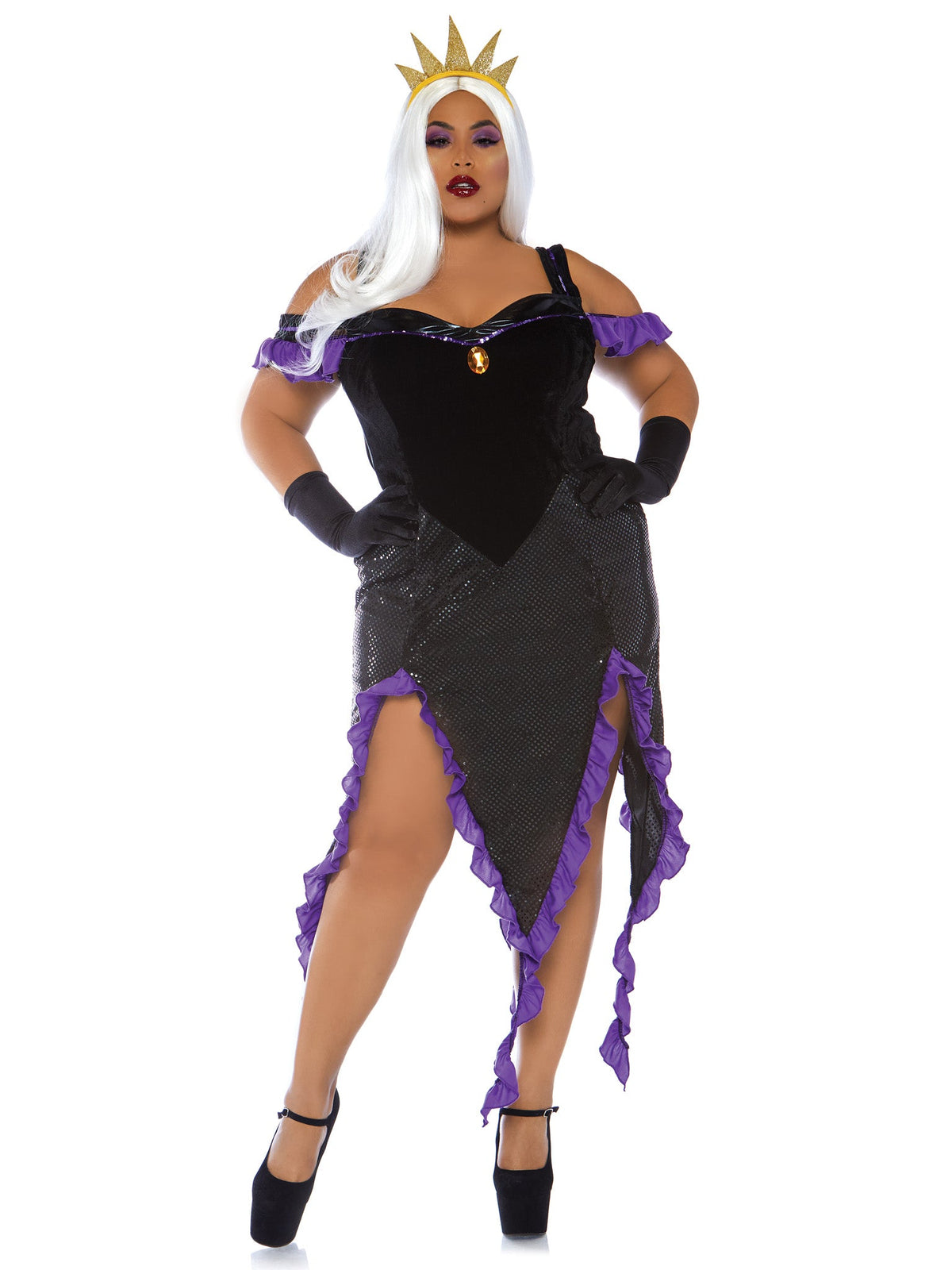 Plus Sultry Sea Witch Costume - 86764X    03908