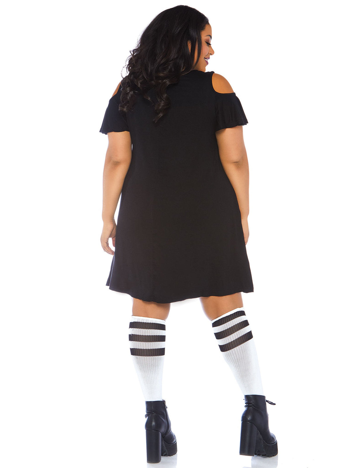 Plus Size More Boos Jersey Dress with Pockets - 86768X    00108