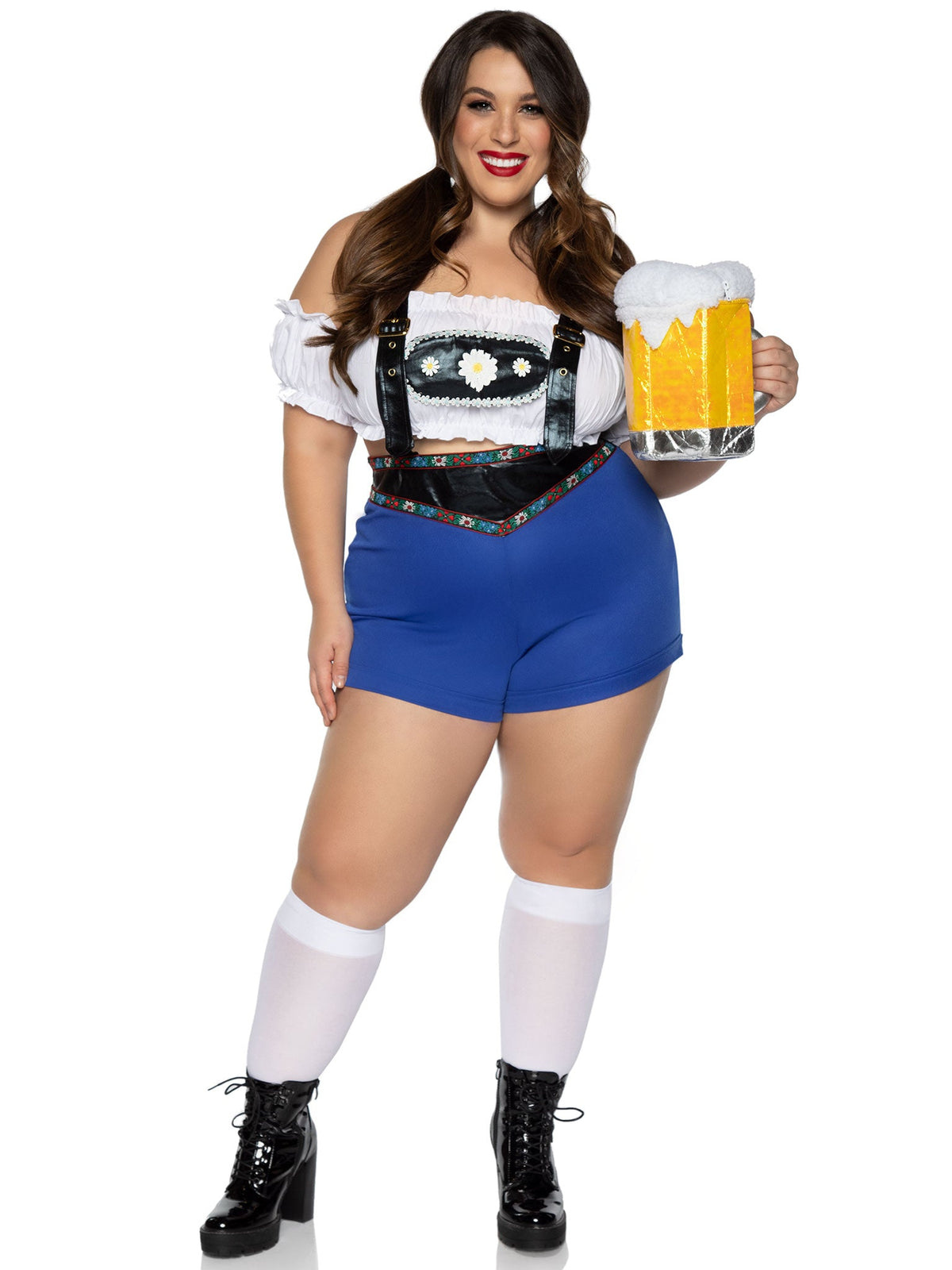 Plus Lederhosen Honey Costume - 86820X    10108