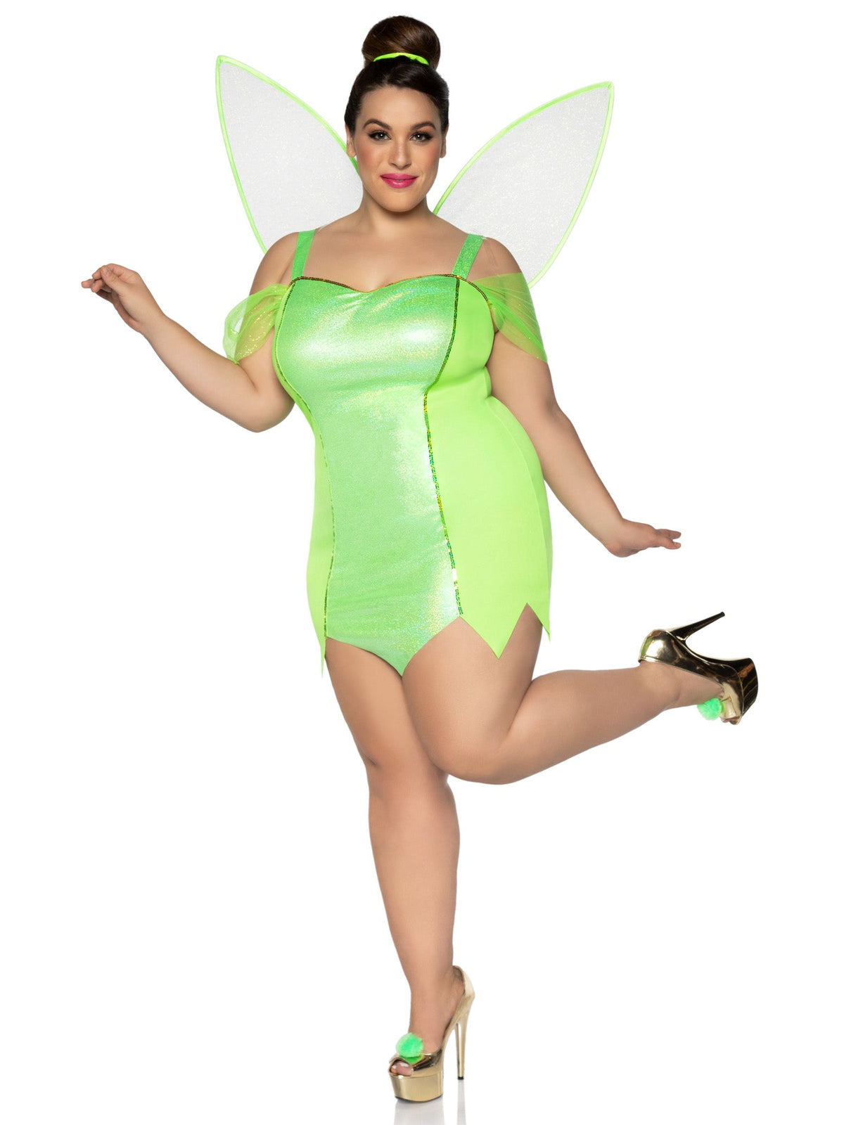 Plus Pretty Pixie With Wings Costume - 86914X    12608