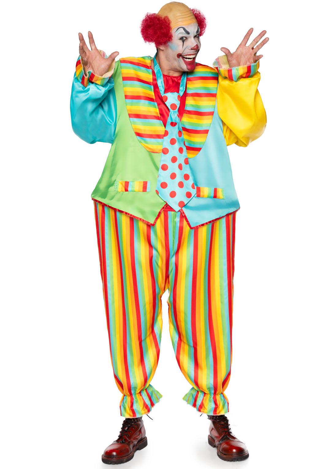 Men's Circus Clown Costume Set - 86941     10122