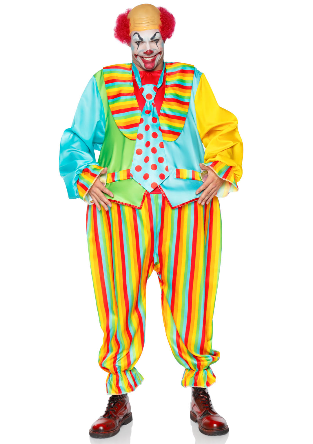 Men's Circus Clown Costume Set - 86941     10122