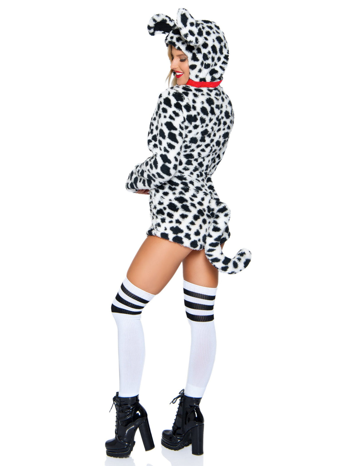 Darling Dalmatian Ultra Soft Romper With Hood - 86951     00725
