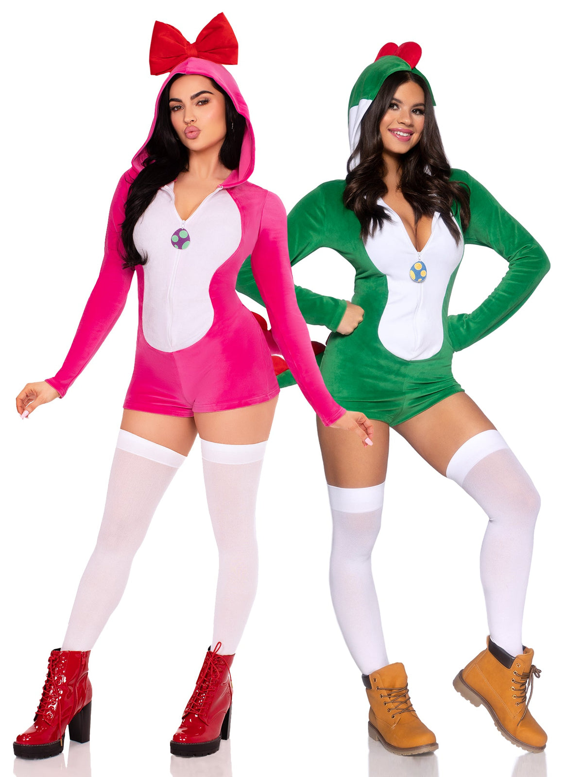 Super Dino Couple's Costume - super-dino-couples-costume