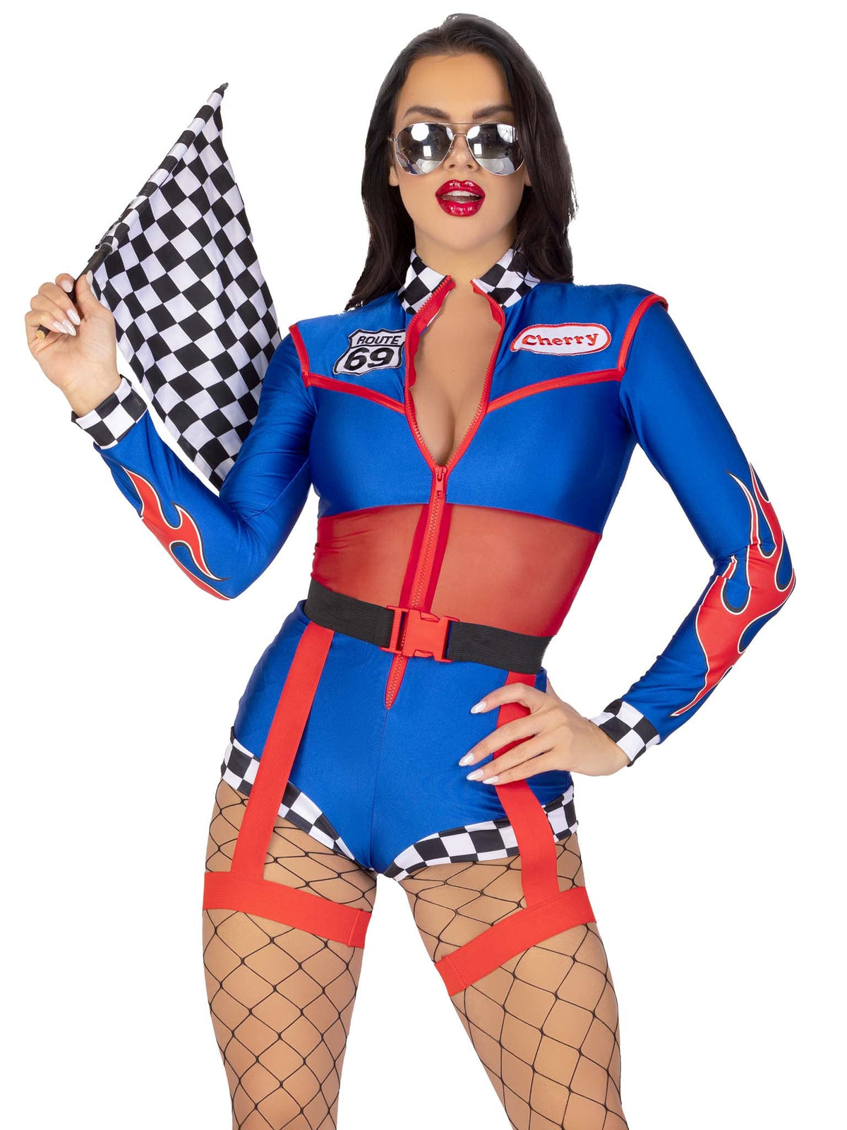 Cherry Bomb Racer Costume - 87172     10101