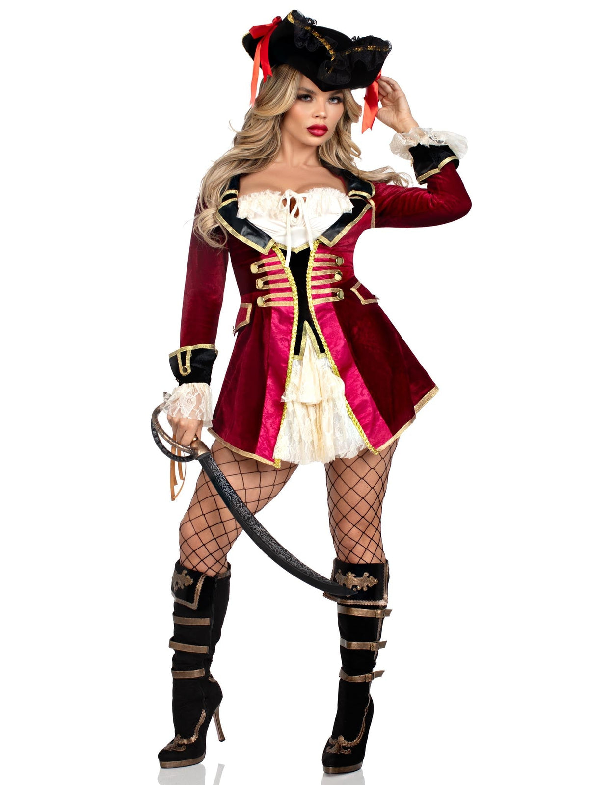 Captivating Captain Pirate Costume - 87231     10101