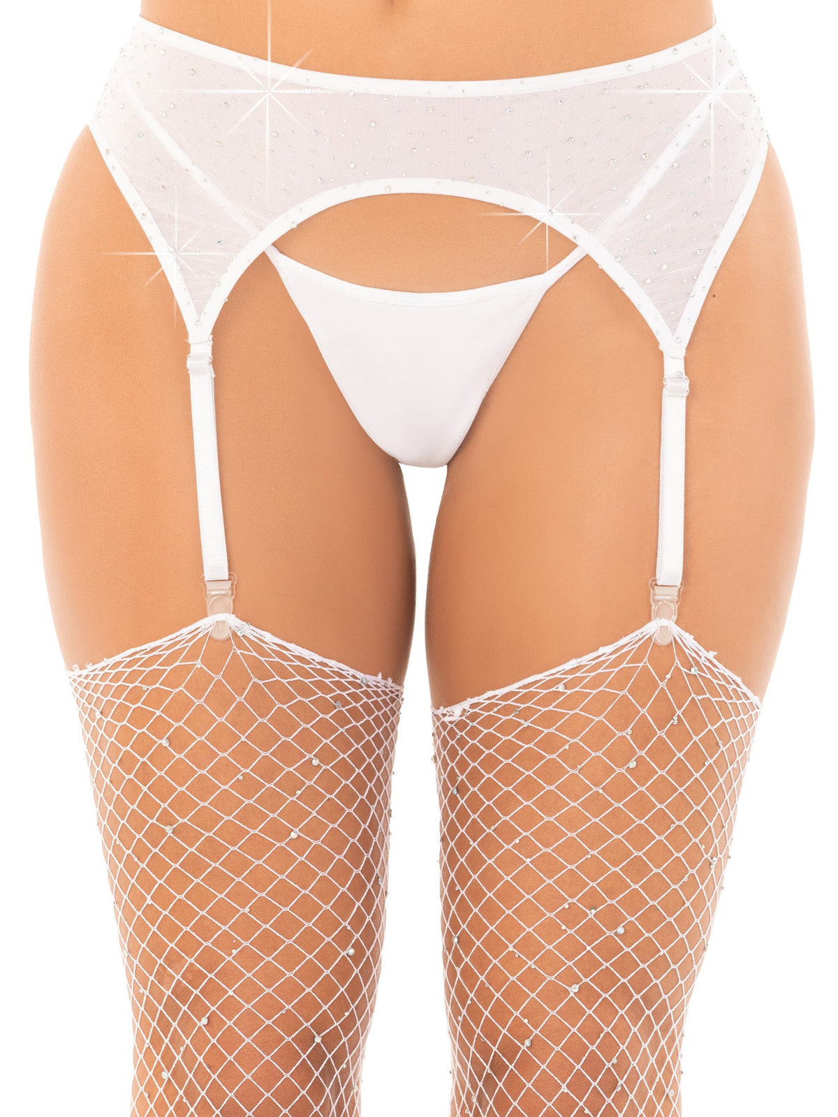 Roxy Rhinestone Garter Belt - 8886      00222
