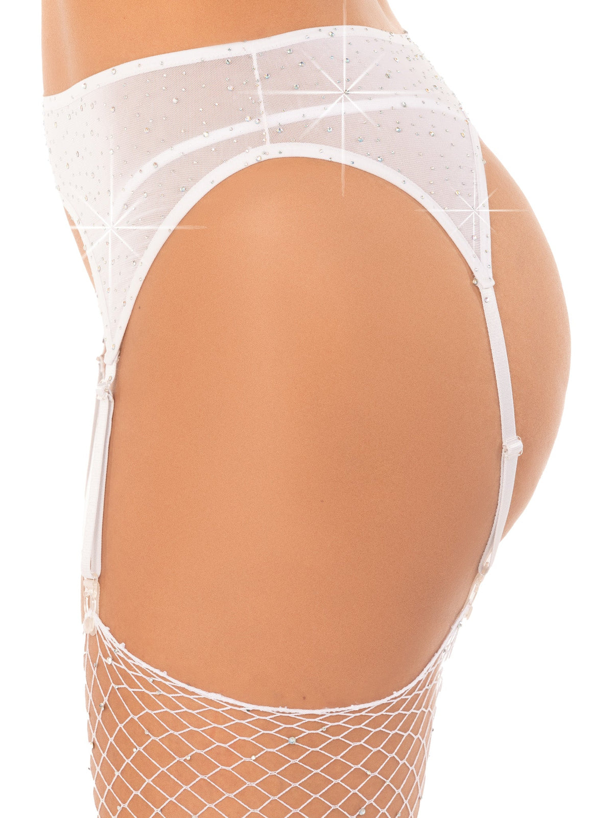 Roxy Rhinestone Garter Belt - 8886      00222