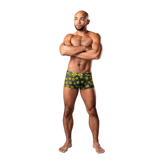 Male Power Petal Power Pouch Short Daisy Print L