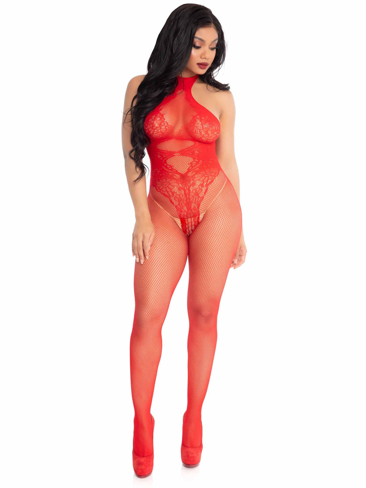 Over You Fishnet Bodystocking - 89186     00322
