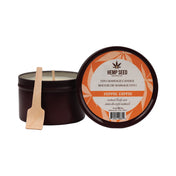 Earthly Body Hemp Seed 3-in-1 Massage Candle 6 oz.