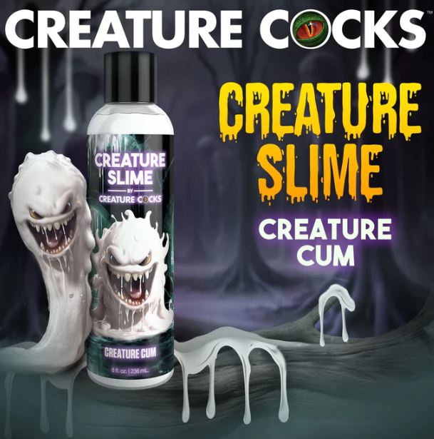 CREATURE COCKS CREATURE SLIME UNSCENTED CREATURE CUM LUBE 8OZ - XRAH456