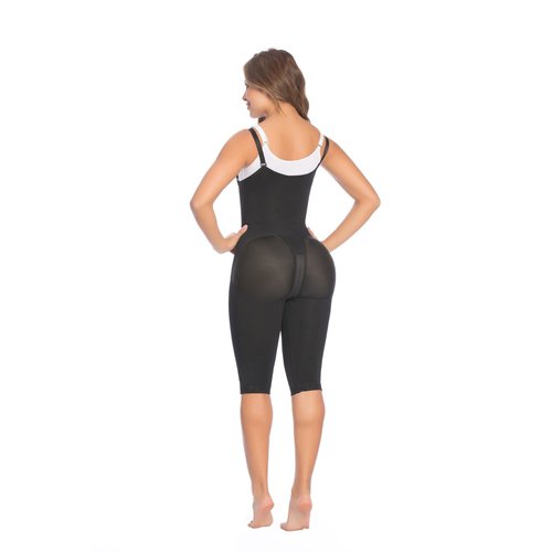 Ultra Butt Lift Body Garment-HipHugger 2 Level Hook. Braless girdle shapes and lifts the b