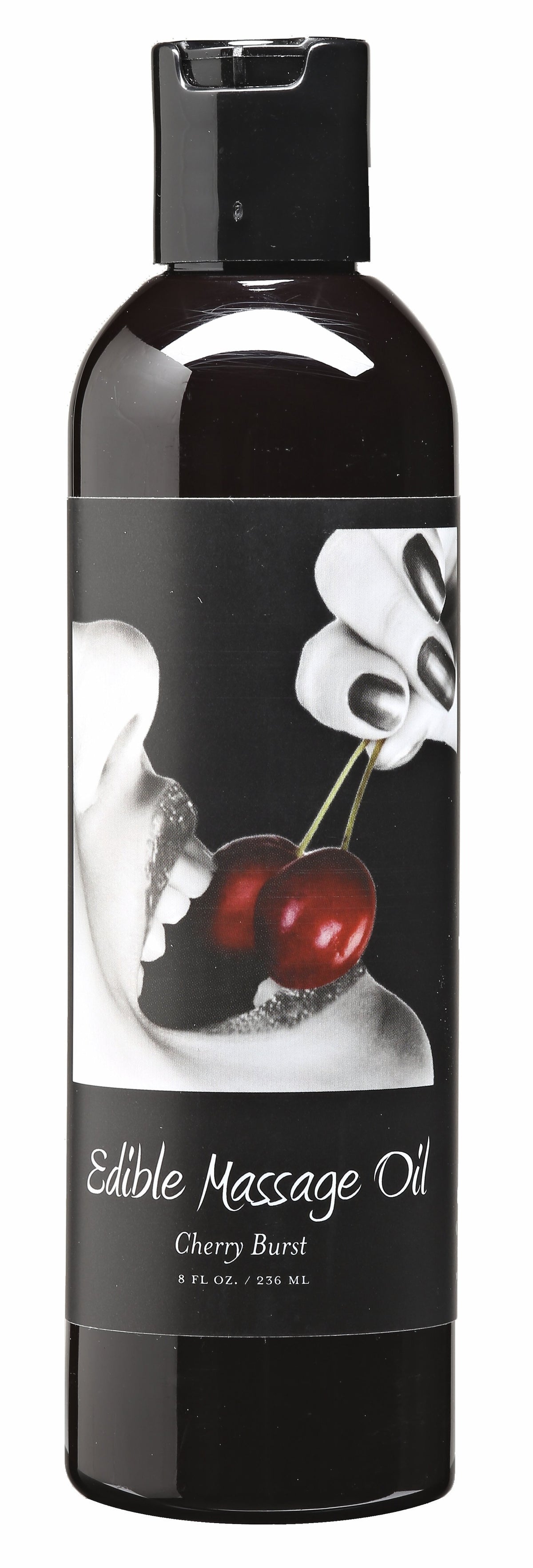 MASSAGE OIL EDIBLE CHERRY 8 OZ - EBMSE001
