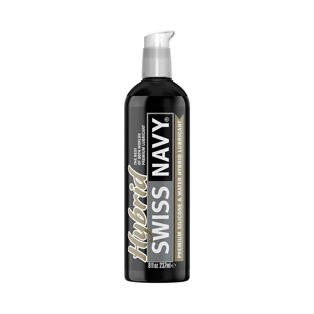 SWISS NAVY HYBRID LUBE 8 OZ - SNHYB8