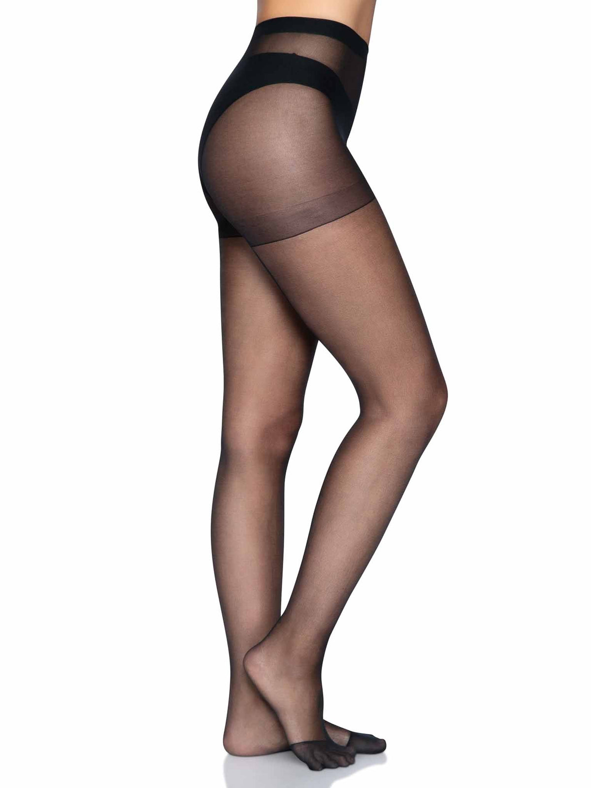 Cadi Sheer Backseam Pantyhose - 9002      00122