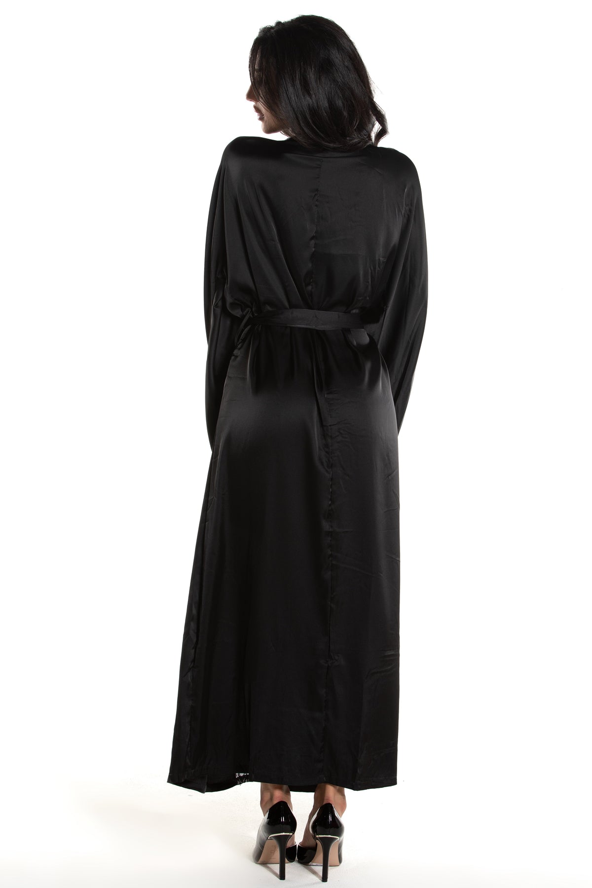 9010 Satin Robe - 9010-11-010