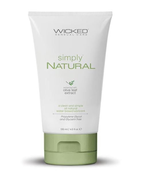 WICKED SIMPLY NATURAL LUBE 4 OZ - WIC91404