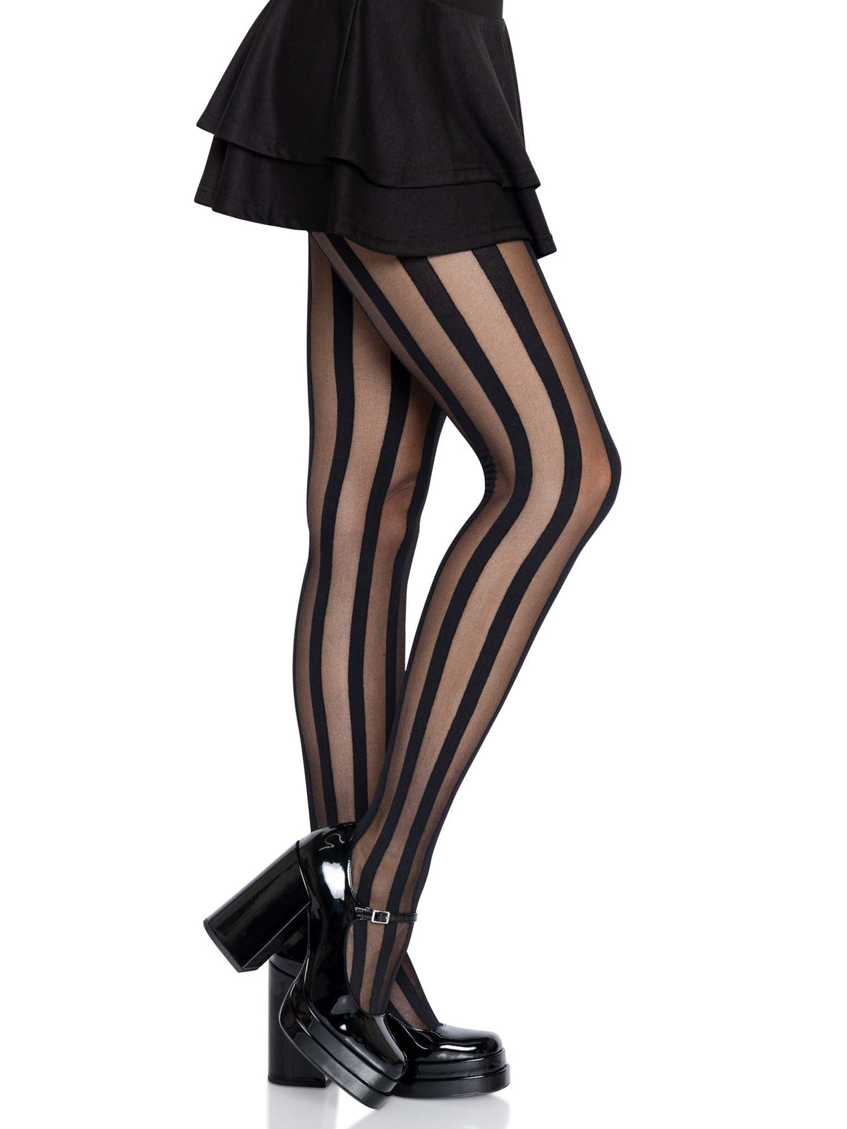 Beck Vertical Striped Tights - 9172      00122