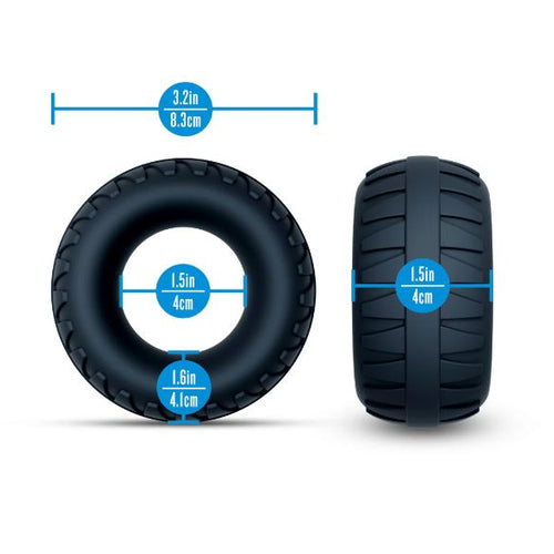 PERFORMANCE PLUS TRACTION TEXTURED COCK RING THICK - BN92025