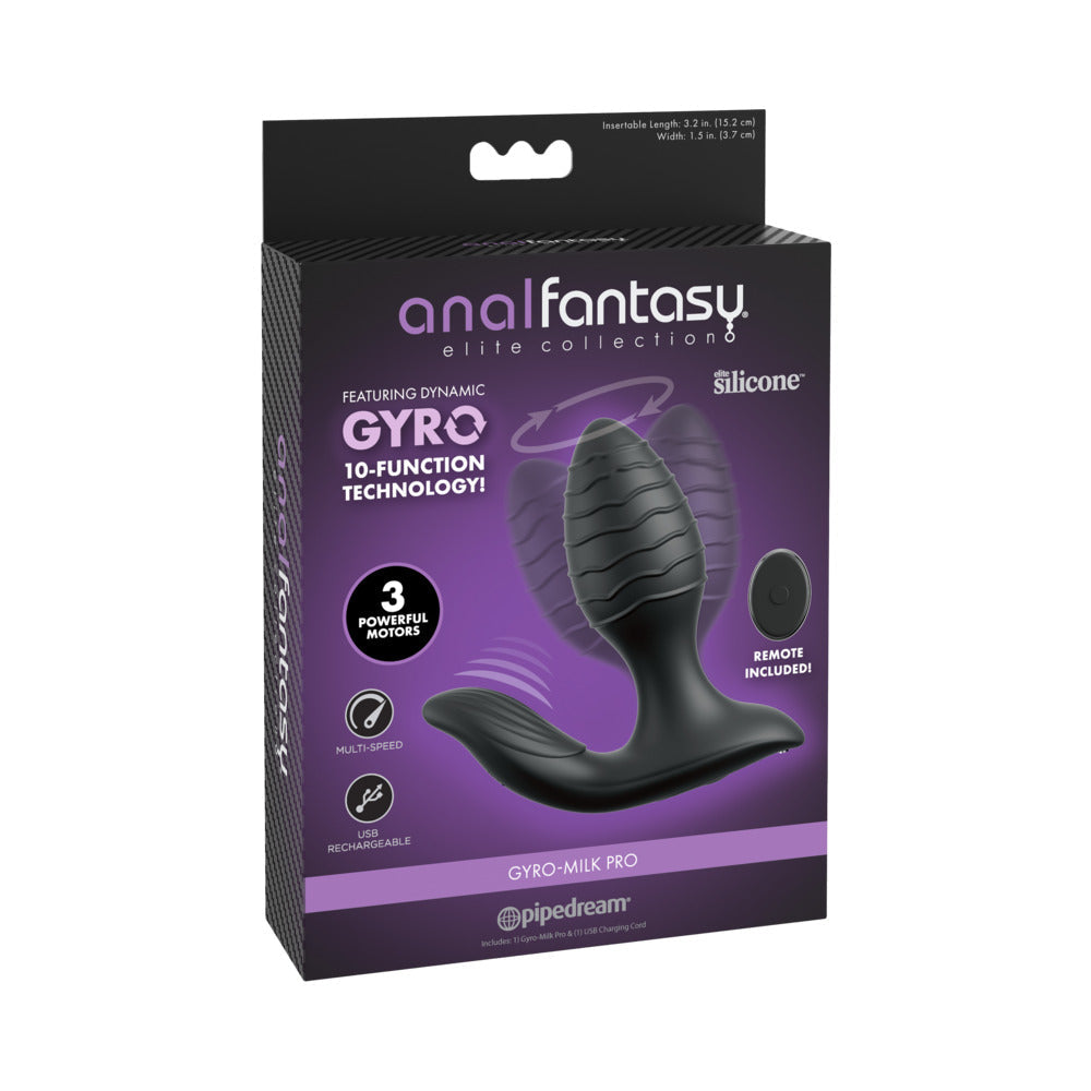 Anal Fantasy Elite Gyro-Milk Pro Black