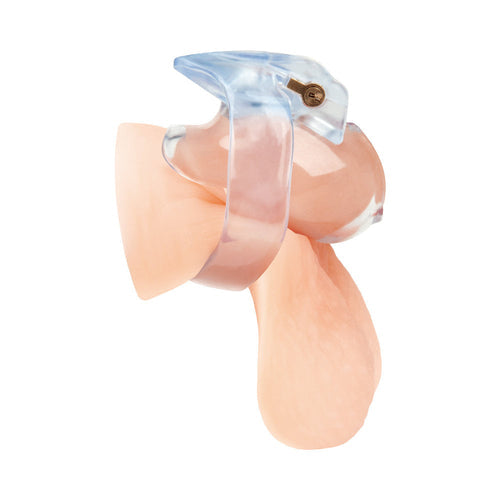 SMALL DICK ARCYLIC MINI CHASTITY CAGE - ELBLM5027