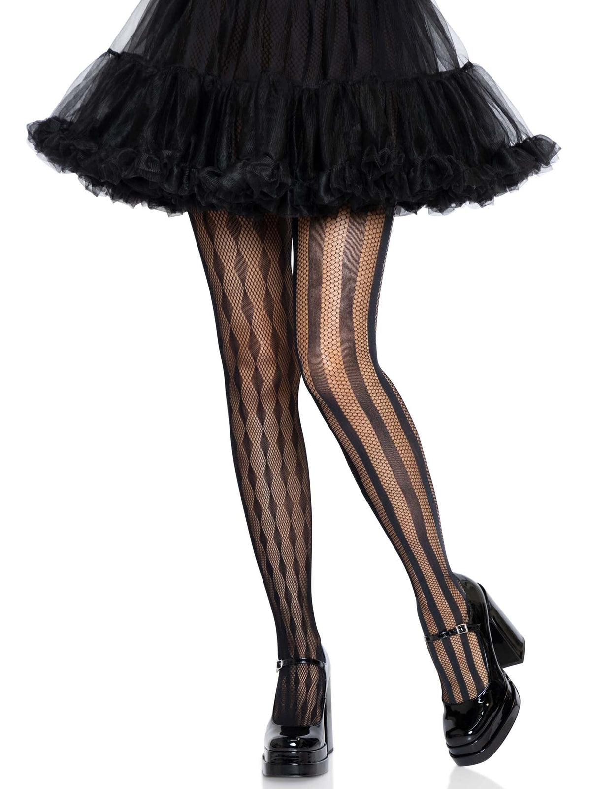 Harlequin Net Tights - 9726      00122