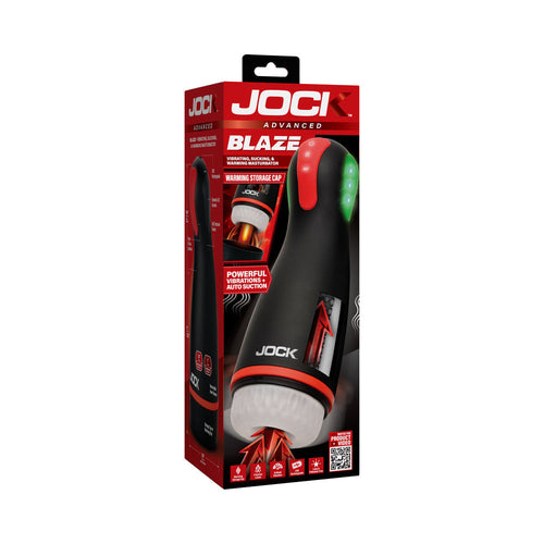 JOCK ADVANCED BLAZE VIBRATING SUCKING & WARMING MASTURBATOR - CN1022