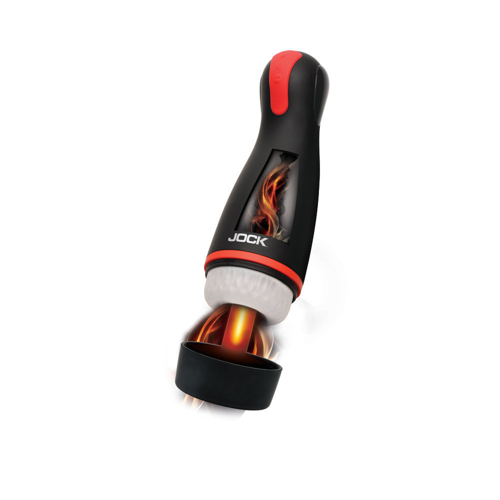 JOCK ADVANCED BLAZE VIBRATING SUCKING & WARMING MASTURBATOR - CN1022