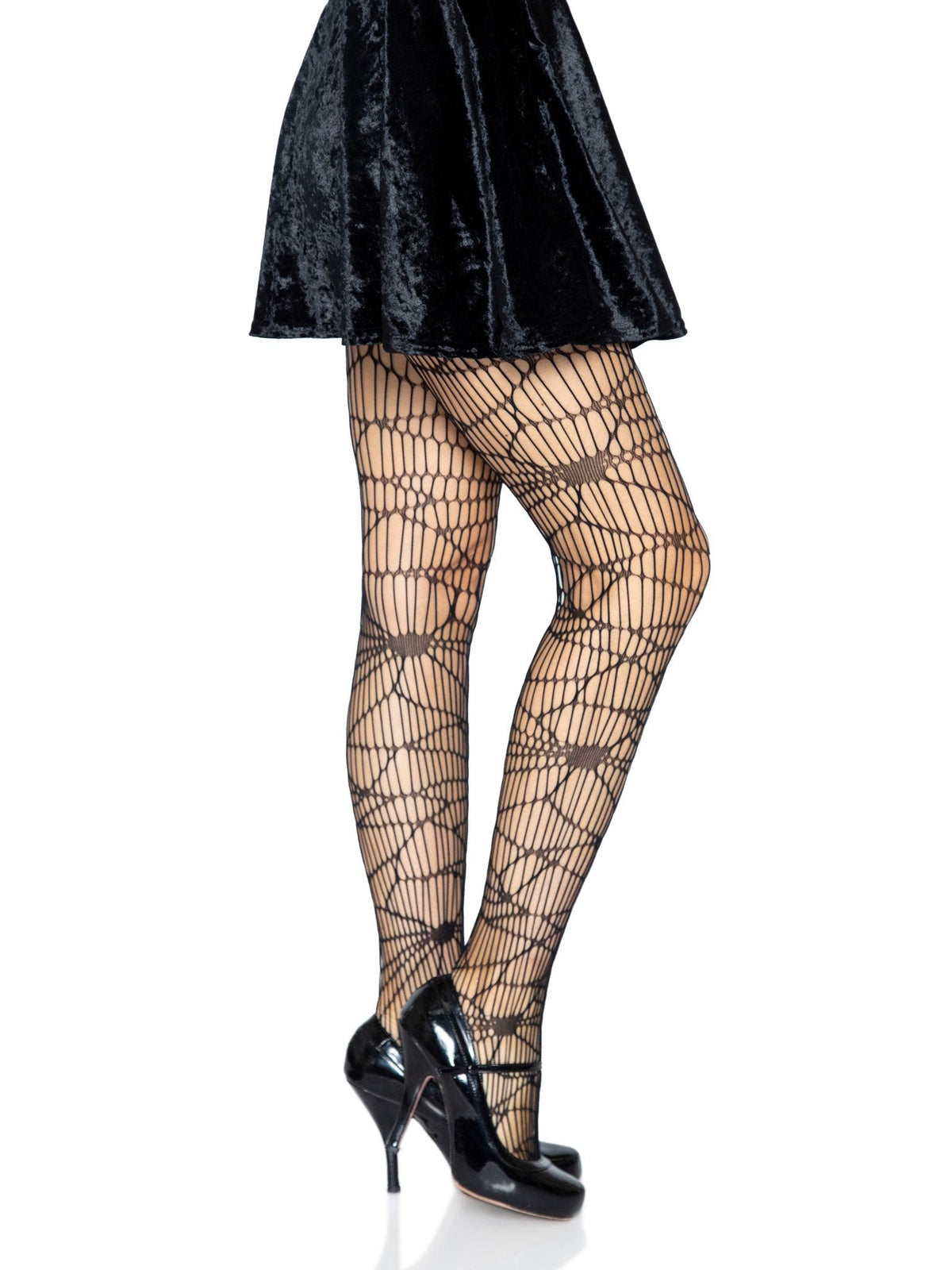 Distressed Net Pantyhose - 9934      00122