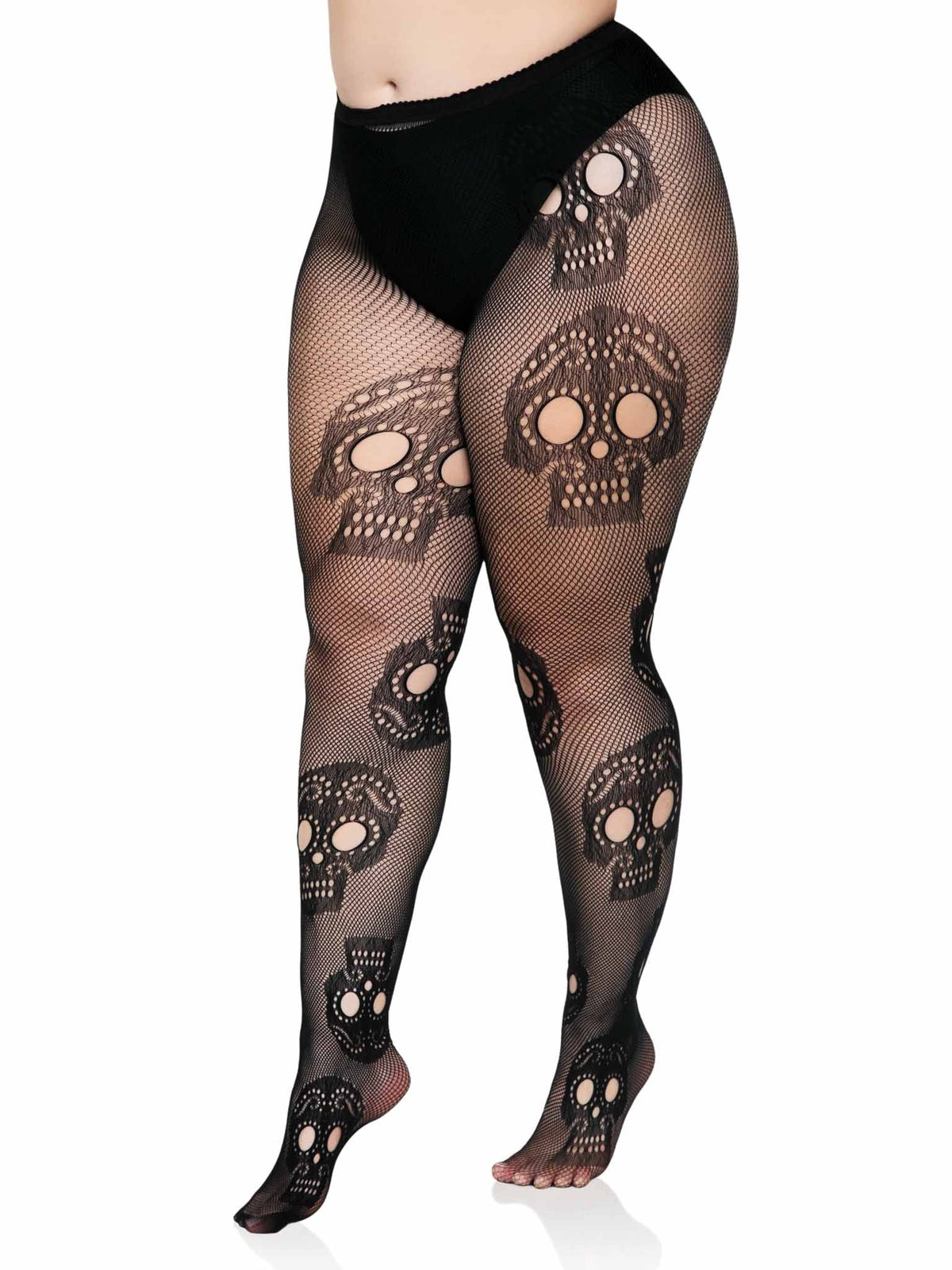 Sugar Skull Net Tights - 9982      00122