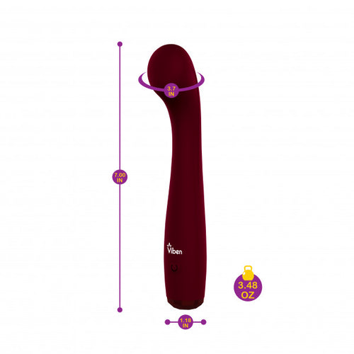 VIBEN DEVOTION RUBY INTENSE G-SPOT VIBE - VB75016