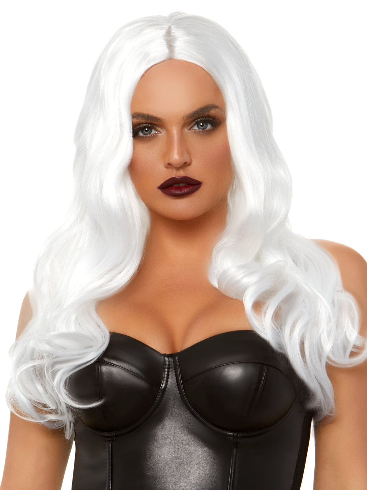 27" Long Wavy Center Part Wig - A2829     00222