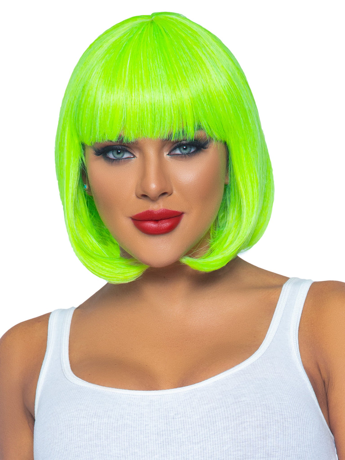 12" Neon Short Bob Wig - A2907     03122