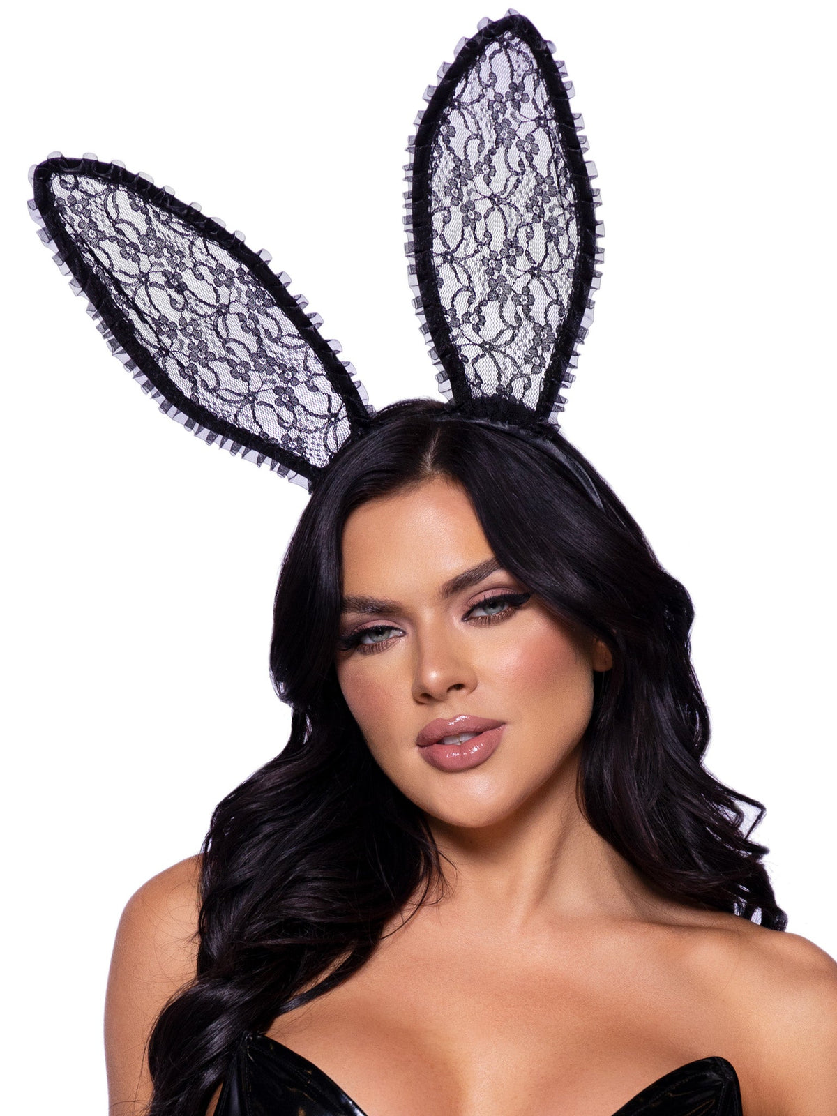 Bendable Lace Bunny Ears - A2912     00122