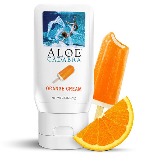 ALOE CADABRA ORGANIC LUBE ORANGE CREAM 2.5 OZ - AC230228