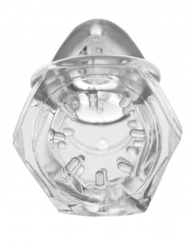 MASTER SERIES DETAINED 2.0 RESTRICTIVE CHASTITY CAGE W/ NUBS - XRAE974