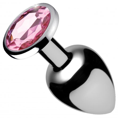 BOOTY SPARKS PINK GEM LARGE ANAL PLUG - XRAF631L